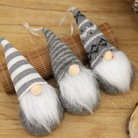 HKM-810899 Knitted Christmas Tree Doll Pendant - Available in Multiple Colors and Styles