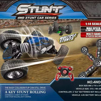 HKM-811091 Remote Control Stunt Twist Car - 1/14 Scale, Double-Sided Driving, Multi-Function Electric Toy for All Ages