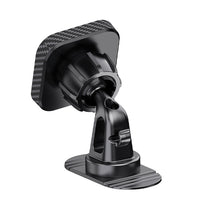 HKM-811155 Magnetic Square Phone Holder with Adhesive Base and Line Hook for Car Mounting