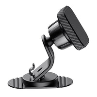 HKM-811155 Magnetic Square Phone Holder with Adhesive Base and Line Hook for Car Mounting