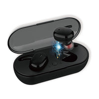 HKM-811155 Wireless Waterproof Binaural Bluetooth Headset with Charging Compartment