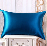 HKM-811219 Silk and Satin Pillowcase Set - Available in Multiple Colors