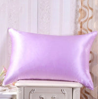 HKM-811219 Silk and Satin Pillowcase Set - Available in Multiple Colors