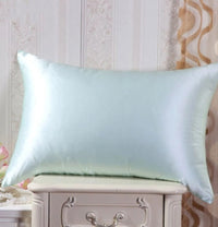 HKM-811219 Silk and Satin Pillowcase Set - Available in Multiple Colors
