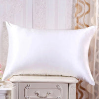 HKM-811219 Silk and Satin Pillowcase Set - Available in Multiple Colors
