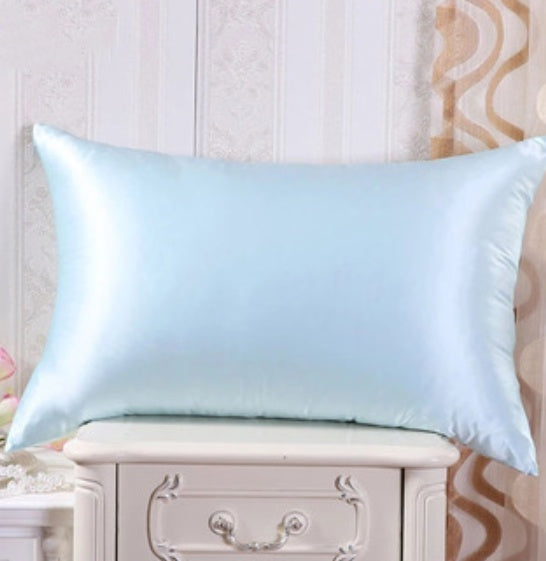 HKM-811219 Silk and Satin Pillowcase Set - Available in Multiple Colors