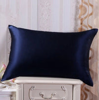 HKM-811219 Silk and Satin Pillowcase Set - Available in Multiple Colors