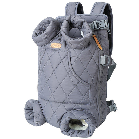 HKM-811283 Thickened Portable Pet Backpack with Strap for Outdoor Adventures