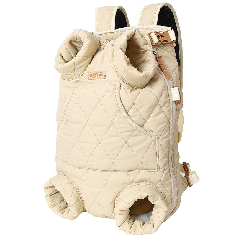 HKM-811283 Thickened Portable Pet Backpack with Strap for Outdoor Adventures
