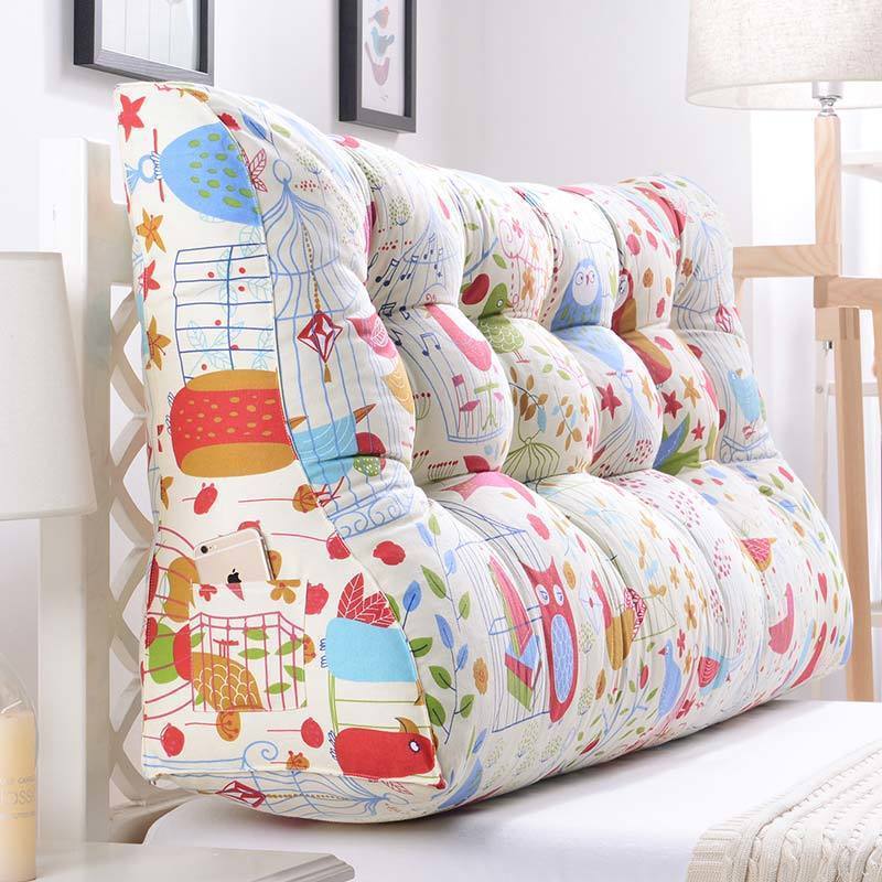 HKM-811539 Large Waist Protection Back Pillow - Canvas, Various Designs and Sizes
