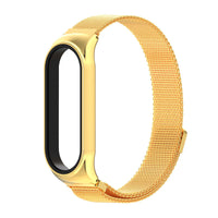 HKM-811603 Metal Strap for Mi Band 3, Mi Band 4, Mi Band 5, Mi Band 6 – Multiple Buckle Colors Available