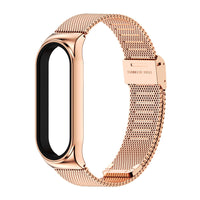 HKM-811603 Metal Strap for Mi Band 3, Mi Band 4, Mi Band 5, Mi Band 6 – Multiple Buckle Colors Available