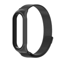 HKM-811603 Metal Strap for Mi Band 3, Mi Band 4, Mi Band 5, Mi Band 6 – Multiple Buckle Colors Available