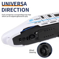 HKM-811667 High-Speed RC Rail Vehicle Model for Boys - 4 Channel Remote Control Train Set