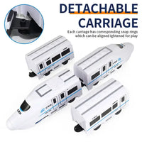 HKM-811667 High-Speed RC Rail Vehicle Model for Boys - 4 Channel Remote Control Train Set
