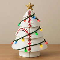 HKM-811859 Rugby-Themed Resin Christmas Tree Decoration - 15CM
