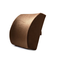 HKM-811923 Memory Foam Waist Support Cushion with Plush Cover - 32 x 34 x 12 cm