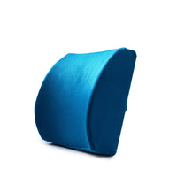 HKM-811923 Memory Foam Waist Support Cushion with Plush Cover - 32 x 34 x 12 cm