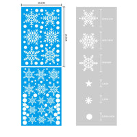 HKM-812371 Christmas Themed Window Decoration Static Stickers - Festive Designs for Holiday Decor