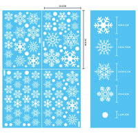 HKM-812371 Christmas Themed Window Decoration Static Stickers - Festive Designs for Holiday Decor