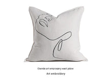 HKM-812371 Nordic Style Solid Color Sofa Pillow Set in Dark Green and Mint Green, 50x50cm