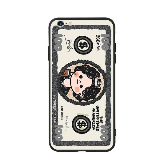 HKM-812499 Cartoon Silicone Mobile Phone Case for Apple Models