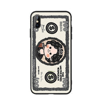 HKM-812499 Cartoon Silicone Mobile Phone Case for Apple Models