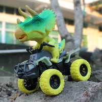 HKM-812499 Dino Pull Back Car Toy - Multi-Style Dinosaur Vehicle, Age 5+
