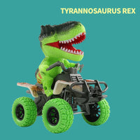 HKM-812499 Dino Pull Back Car Toy - Multi-Style Dinosaur Vehicle, Age 5+