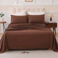 HKM-812563 Cloud-Like Comfort Four-Piece Soft Cotton Blend Bed Set with Eco-Friendly Printing