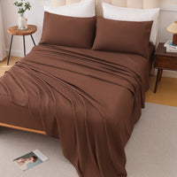 HKM-812563 Cloud-Like Comfort Four-Piece Soft Cotton Blend Bed Set with Eco-Friendly Printing