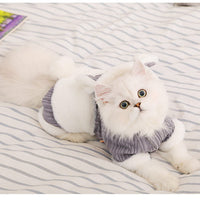 HKM-812691 Cozy Polyester Fiber and Plush Kitten Clothes for British and American Shorthairs