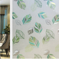 HKM-812947 Waterproof Stained Frosted Static Cling Window Film for Smooth Surfaces