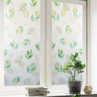 HKM-812947 Waterproof Stained Frosted Static Cling Window Film for Smooth Surfaces