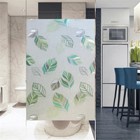 HKM-812947 Waterproof Stained Frosted Static Cling Window Film for Smooth Surfaces