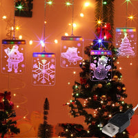 HKM-813011 LED Warm White Ice Strip Light for Indoor Christmas Decoration, Customizable One-Piece Design