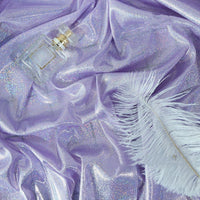 HKM-813075 Colorful Laser Phantinoll Knitted Cloth with Shining Dots - 100% Polyester, 1.5m Wide for Costumes and Filming