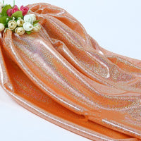 HKM-813075 Colorful Laser Phantinoll Knitted Cloth with Shining Dots - 100% Polyester, 1.5m Wide for Costumes and Filming