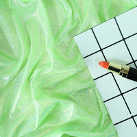 HKM-813075 Colorful Laser Phantinoll Knitted Cloth with Shining Dots - 100% Polyester, 1.5m Wide for Costumes and Filming