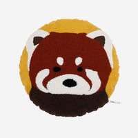 HKM-813459 Cute Round Cartoon Pillow for Kids - 50cm Plush Cushion featuring Red Panda, Koala, and Polar Bear Designs