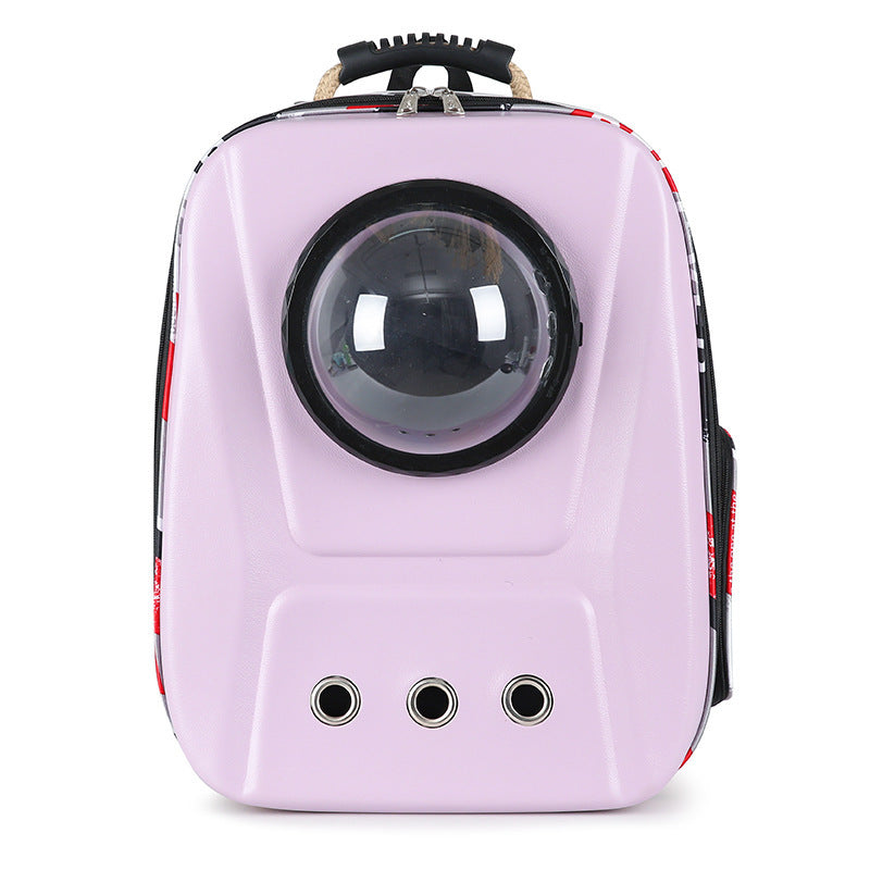 HKM-813587 Breathable Large Capacity Cat Backpack in Stylish Design
