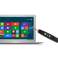 HKM-813587 Wireless USB Presentation Remote with Laser Pointer for PowerPoint & Classroom Use