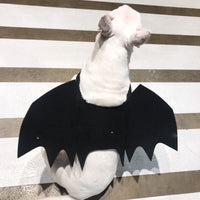 HKM-813715 Pet Bat Wings Costume for Dogs - Stylish Accessory for Pets in Black, Sizes S-L
