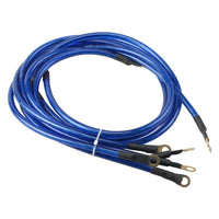 HKM-813779 Reinforced Negative Ground Wire Kit for Enhanced Engine Performance - 12V Copper & Aluminum, 5 Pieces