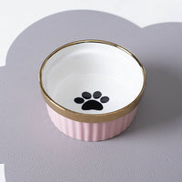 HKM-813907 Cervical Spine Protection Anti-Tumble Double Cat Bowl with Various Color Options