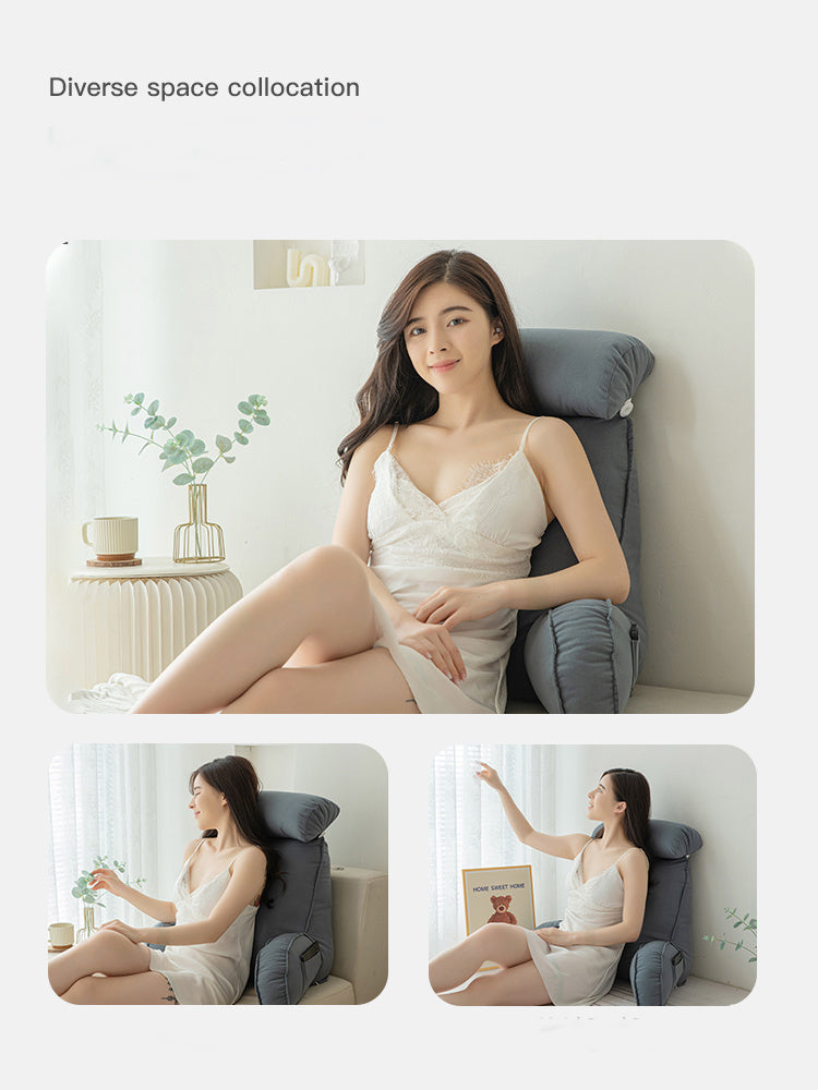 HKM-814355 Humanoid Waist Support Cushion - Simple Modern Design, Multiple Colors Available