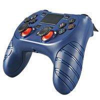 HKM-814419 Wireless Bluetooth Game Controller for PS4 - Model S8-P, Vibration Function, ABS Material, Multiple Color Options