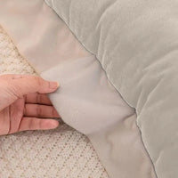 HKM-814547 Adjustable Headboard Pillow with Natural Cotton Filling - 1.2m Length, Multiple Colors Available