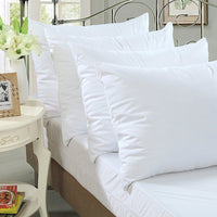 HKM-814547 Waterproof Knitted Cotton Pillowcase - 50x70CM & 48x74CM, 1 Pair