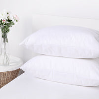 HKM-814547 Waterproof Knitted Cotton Pillowcase - 50x70CM & 48x74CM, 1 Pair
